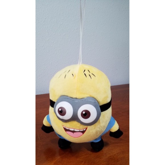 Despicable Me 2 King Bob & Stuart 7''Minion Plush Hang Suction Cup Stuffed Toy - Picture 2 of 12